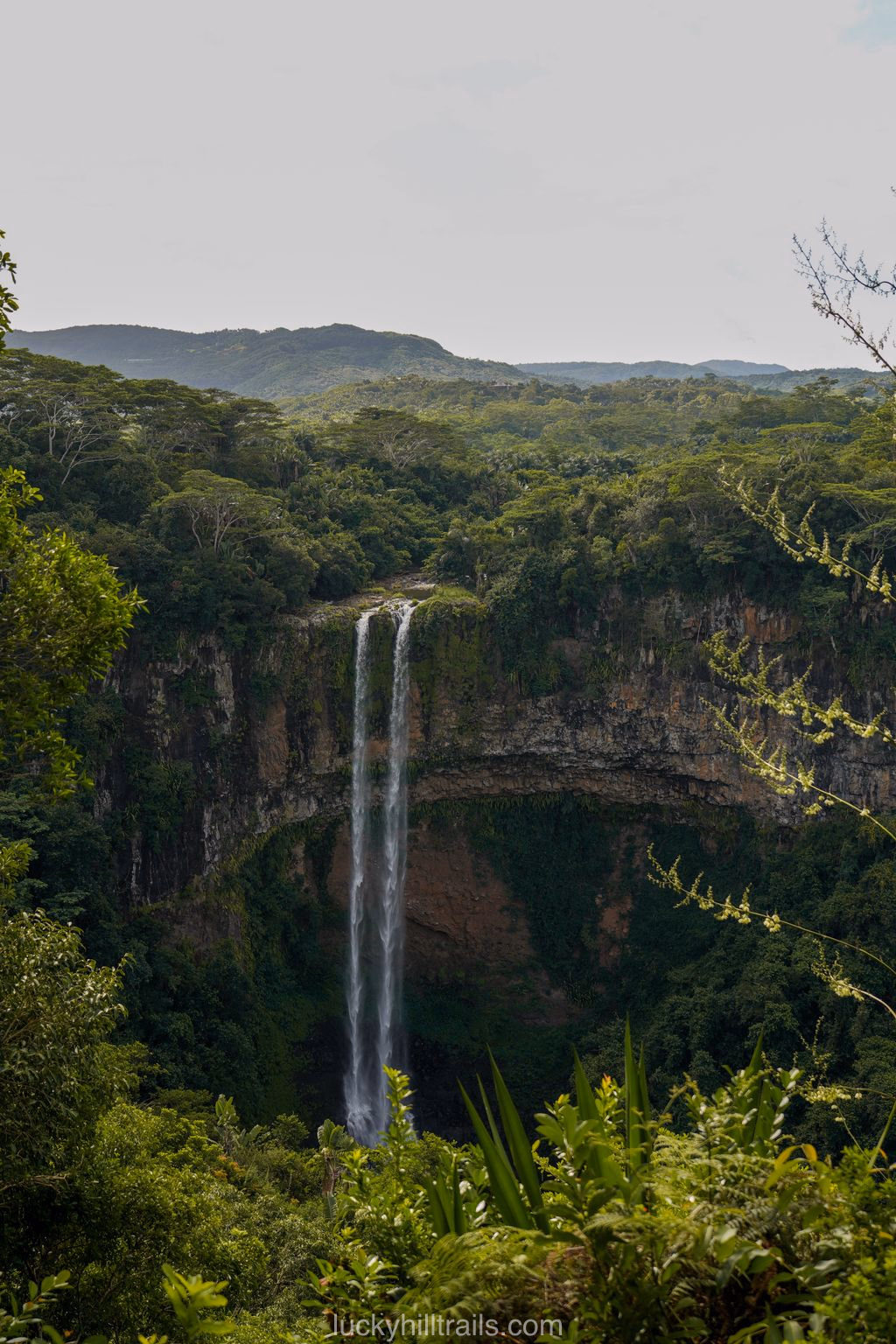 chamarel mauritius black river waterfall